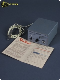 Dallas Rangemaster Treble Booster 1965 Grey Effect For Sale