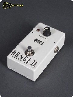 K&b Range Ii   Treble Booster 1996 White