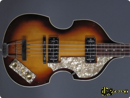 Höfner / Hofner 500/1 Beatles   Violin Bass 1968 Sunburst
