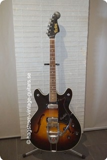 Hagstrom Viking   Extremely Rare 1966 Brownburst