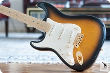 Fender Fender American Deluxe 50th Anniversary Stratocaster Left Handed 2004 2 Tone Sunburst