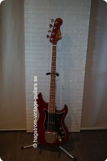 Hagstrom Jazzbass/ Scanbass 1973 Cherry