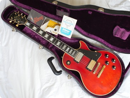 Gibson Ls Paul Custom 20th Anniversary One Owner + Tags 1974 Cherry Red