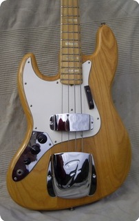 Fender Jazz Bass Left Lefty 1974 Natural