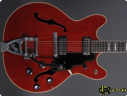 Guild Starfire Sf V 1966 Cherry 