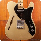 Fender Custom Shop Telecaster Thinline 2009 Firemist Silver