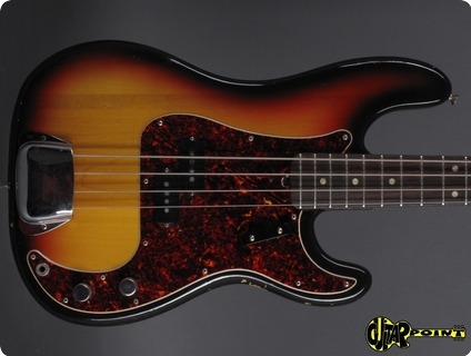 Fender Precision / P Bass 1971 3 Tone Sunburst