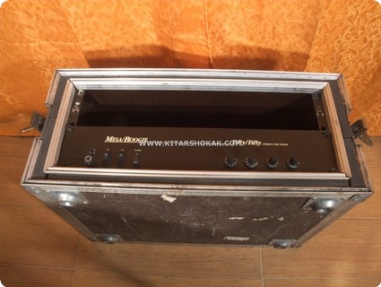 Mesa Boogie 50/50 Stereo Tube Power Amp + Flight Case Christmas Discount!! Black