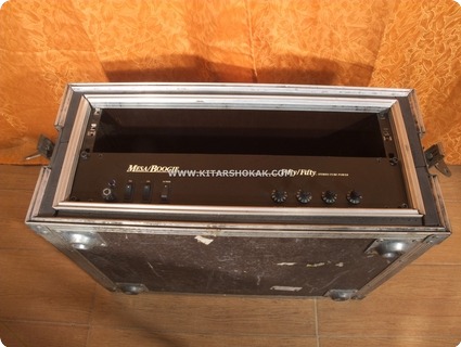 Mesa Boogie 50/50 Stereo Tube Power Amp + Flight Case Christmas Discount!! Black
