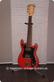 Hagstrom Hiin 1971 Red
