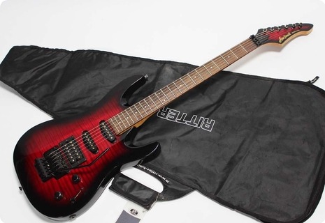 Aria Pro Ii Magna Series   Superstrat See Through Red
