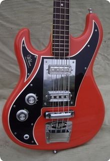 Watkins Rapier Bass Lefty Left 1969 Fiesta Red