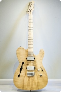 Pd Guitars T Semi Hollow 2016 Natural
