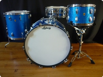 Ludwig Ludwig Superclassic 1969 Blue Sparkle