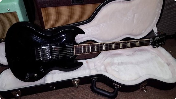Gibson Sg Diablo Tremelo 2012 Black