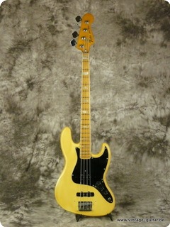 Fender Jazz Bass 1976 Olympic White