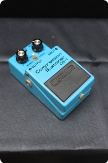 Boss Compression Sustainer Cs 1 Pedal 1980