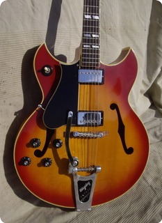 Gibson Barney Kessel Lefty 1966 Cherry Sunburst