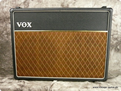 Vox Ac 30/6 Black Tolex Copper Panel