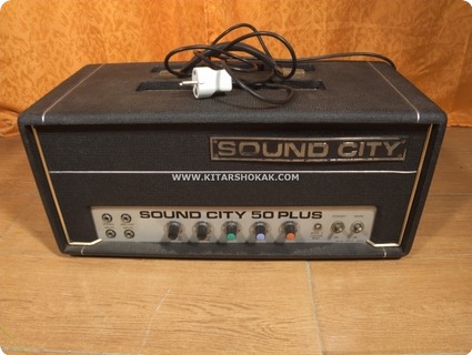 Sound City 50 Plus Early 70´s Vintage (mullard & Brimar Nos Tubes) Black/silver
