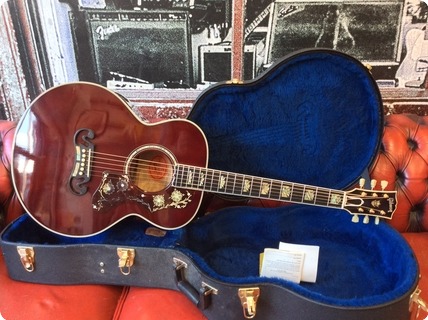 Gibson J 200m 2007 Wine Red