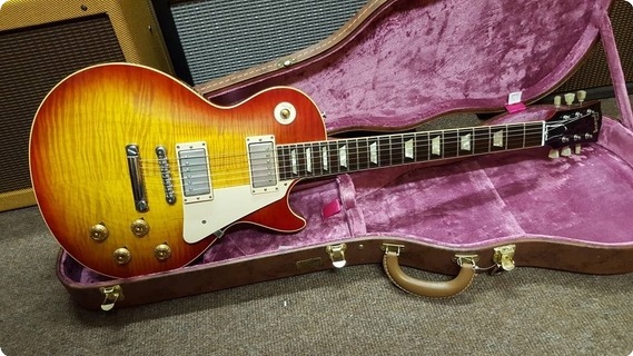 Gibson Les Paul 59 Reissue Custom Shop 2008 Flame Cherryburst