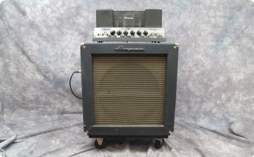 Ampeg B15nf 1966 Blue Checked Tolex