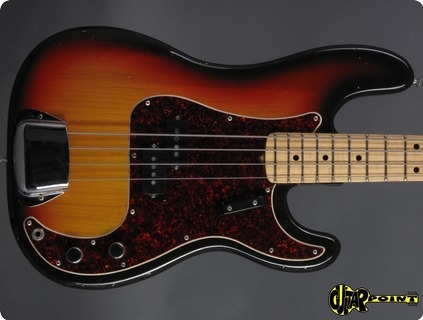 Fender Precision / P Bass 1972 3 Tone Sunburst