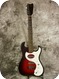 Silvertone Model 1457 Double Pickup-Red-black Burst