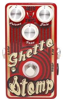 Greer Amps Greer Amps Ghetto Stomp Overdrive  Red