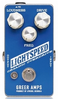 Greer Amps  Greer Amps Lightspeed Organic Overdrive  Blue