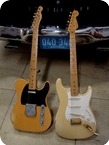 Fender Stratocaster Nocaster Pair 2002
