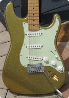 Fender Stratocaster Custom Shop #10 Of 29 Lim Run 1993 Gold Sparkle