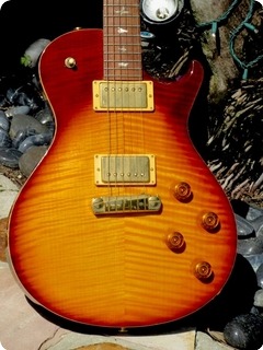 Prs Mccarty Single Cut '10 Top 2001 Ice Tea Burst