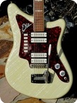 Eko Model 500 Pearloid Guitar 1965 White Pearloid