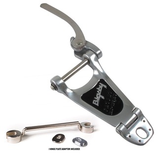 Towner Vibrato Guitar Systems   Down Tension Bar & Hinge Plate Adaptor With Bigsby B3 2017 Silver