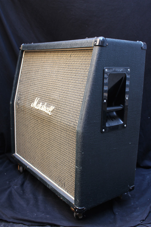 Marshall 4x12 Cabinet With Celestion Blackback 1974 Amp For Sale
