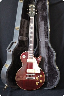 Gibson Les Paul Deluxe With Dimarzio Pickups  1980 Red Wine
