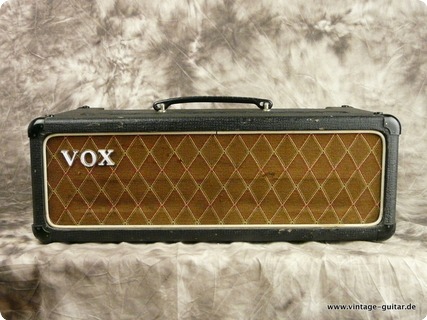 Vox Vox Ac 50 Mki Diamond Head Black Tolex Copper Panel