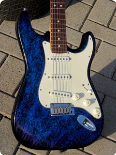 Fender Stratocaster American Std.“aluminum” Limited Run 1994 Blue Marble