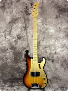 Fender Precision 58 Usa Reissue 2013 Sunburst