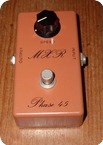 Mxr Phaser 45 Script Logo 1975 Orange Dark