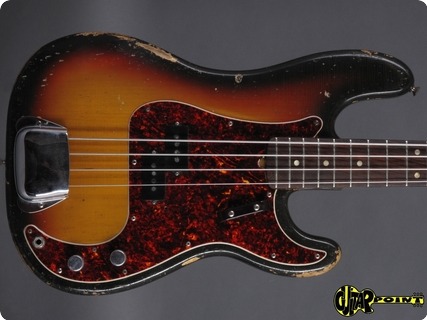 Fender Precision / P Bass 1970 3 Tone Sunburst