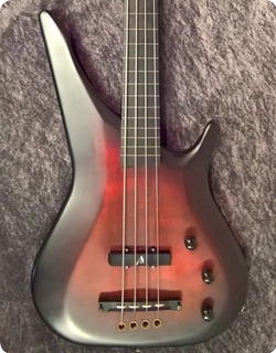 Manne Acoustibass Satin 4 (fretless) 2005 Redburst