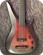 Manne Acoustibass Satin 4 (fretless) 2005-Redburst