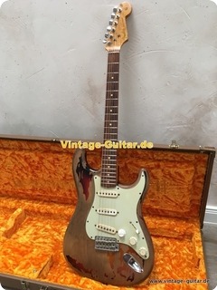 Fender Stratocaster Rory Gallagher 2000 Heavy Worn Sunburst