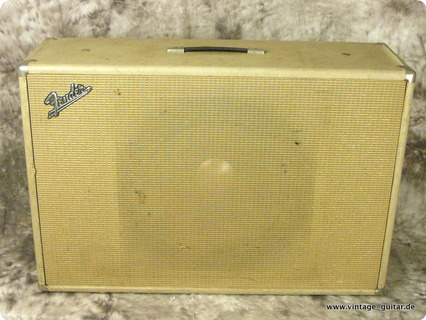 Fender Showman Cabinet 1964 White Tolex