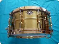 Ludwig Ludwig Millennium Snare Drum Brass On Brass 14 X 65 2009 Brass