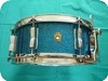 Ludwig WFL Buddy Rich Super Classic Snare Drum 14 X 55 1950 Aqua Marine Sparkle