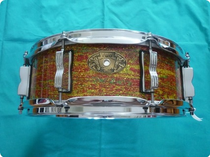 Ludwig Legacy Classic Snare Bun E. Carlos Ltd Edition 2012 Citrus Glass Glitter